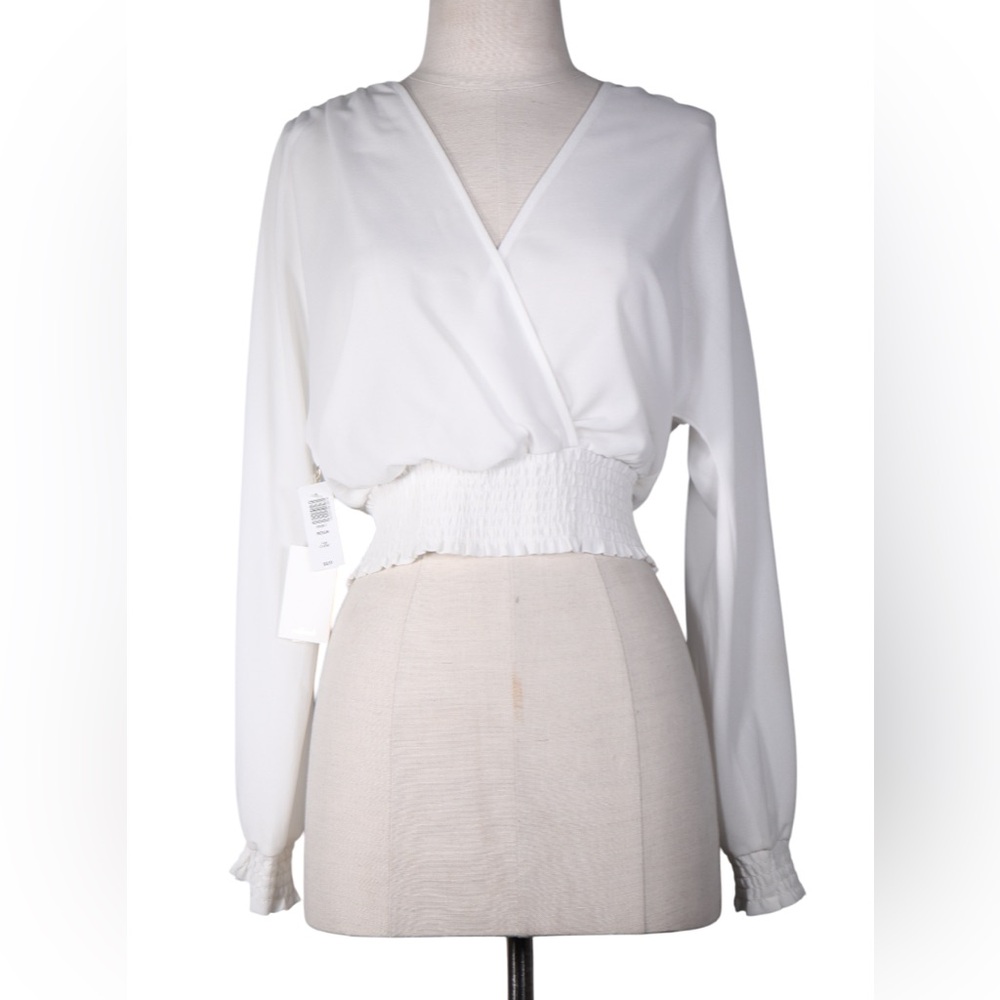 Wilfred White Crop Top